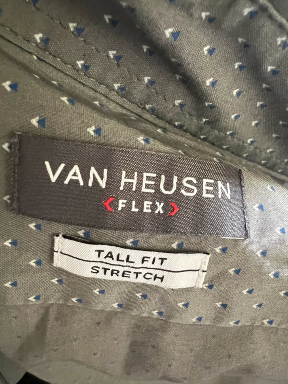 Size 18 1/2 Van Heusen Tall Fit Men's Dress Shirt